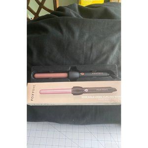 NEW Foxybae Curling Iron Wand Rose Gold